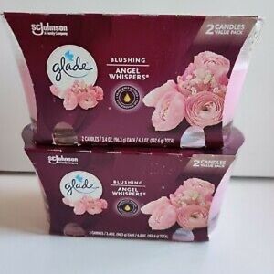 Glade SCjohmson candles 2 sets of packs of 2
